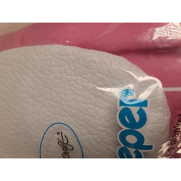 NOS VTG Blanket Sleeper Footed Pajama Pink Bear Sterncraft Toddler Large USA - Picture 8 of 8